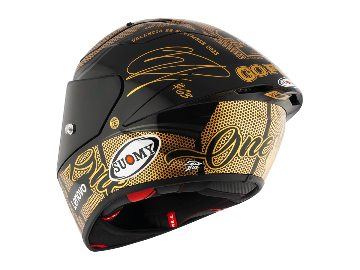SUOMY S1-XR GP BAGNAIA PECCO Limited Edition Helmet - GOLD!!!!!!!!!